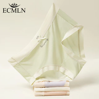 Ecmn Nữ Siêu Mỏng Quần Lót Cotton Nguyên Chất Kháng Khuẩn Đáy Đáy Mùa Hè Mỏng Giữa Eo Liền Mạch Ice Silk