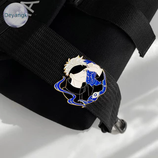 Deyangk Anime Jujutsu Kaisen Dễ Thương Gojo Satoru Inumaki Toge Men Pin Trâm Ba Lô Huy Hiệu Quần Áo Ve Áo Pin Phụ Kiện Trang Sức Quà Tặng VN