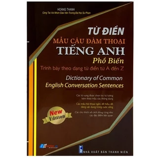 Sách Từ Điển Mẫu Câu Đàm Thoại Tiếng Anh Phổ Biến