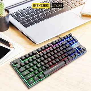 Bàn Phím giả cơ Có Dây ZIYOU LANG K16 có LED 87 phím Tenkeyless