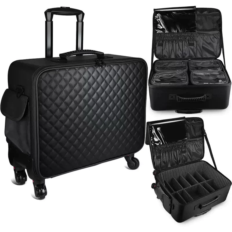 Cốp DA kéo sz 48 cốp DA PU bền chống nước