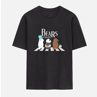 【COD】Áo Thun BOO Unisex In Hình Bears In The City Regular Online