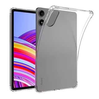 Túi Khí TPU Mềm Cho Xiaomi Poco Pad 12.1 "Mi Pad 5 Pro 6S Pro Redmi Pad Pro 12.1 inch 2024 Pad SE Ốp điện thoại Trong Suốt Ốp điện thoại Silicon Vỏ Máy Tính Bảng