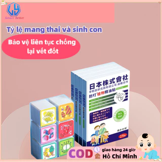 Miếng dán đuổi muỗi - Miếng dán đuổi muỗi cho bé 24 miếng dễ dàng mang theo