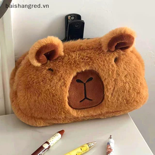 Brvn Dễ Thương Capybara Sang Trọng Hộp Đựng Mỹ Phẩm Túi Chuột Lang Bút Túi Dung Tích Lớn Túi Đựng Đồ Dùng Học Tập Hộp Văn Phòng Phẩm BRVN