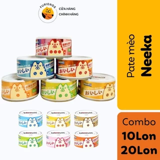 [Combo 8-16 lon]Pate Neeka Lon 85g Cho Chó Mèo Nhiều Vị Bổ Sung Dinh Dưỡng -Furiends Official Store