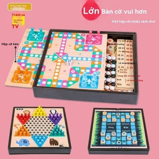 Trẻ Em Để Bàn Trò Chơi Đa Năng Cờ Vua Gỗ Backgammon Cờ Vua Chiến Đấu Quái Vật Cờ Vua Người Lớn Trẻ Em Đồ Chơi Giáo Dục