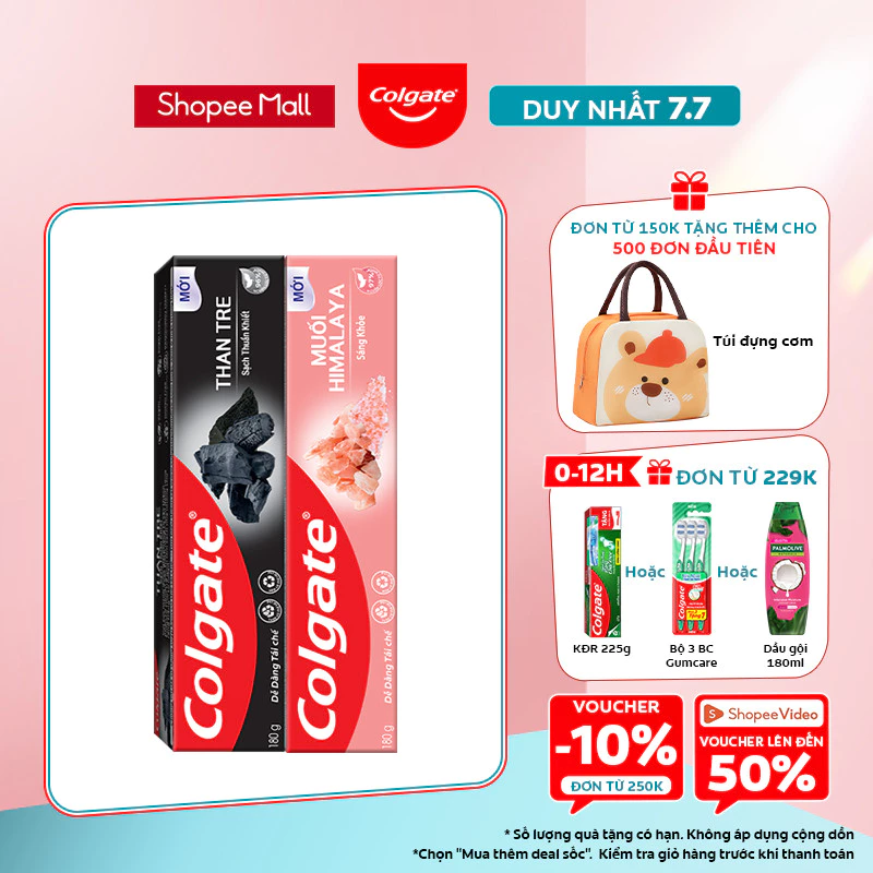 Kem đánh răng Colgate chiết xuất từ thiên nhiên, thuần chay 180g