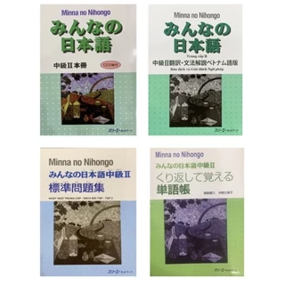 Sách - Combo Minna No Nihongo Trung Cấp 2 - Tương Đương Trình Độ N2 ( Lẻ Tuỳ Chọn ) (TN)