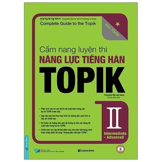 Sách Cẩm Nang Luyện Thi Năng Lực Tiếng Hàn Topik II Intermediate - Advanced