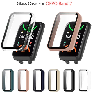 Phim bảo vệ màn hình kính cường lực cho OPPO Band 2 Vỏ đồng hồ bảo vệ toàn diện