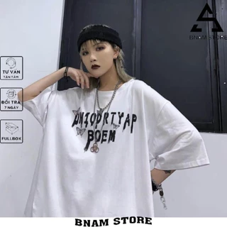 NEW Áo thun tay lỡ form rộng Oversize, áo phông Unisex, Vải cotton A265