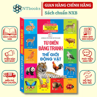 Sách - Từ điển bằng tranh - Thế giới động vật (bìa cứng)