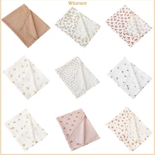 Wrc Bé Quấn Chăn Gạc Chăn Cotton Cũi Tấm Cho Trẻ Sơ Sinh Tập Đi Phòng Mầm Non Cung Cấp Chăn Ga Gối 33x25