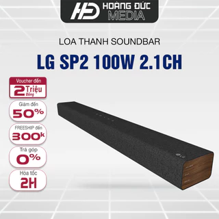 Loa thanh LG Soundbar SP2 2.1CH 100W - Hàng chính hãng bảo hành 12 tháng