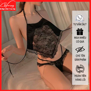 Đồ Lót Gợi Cảm Sexy Ren Cổ Yếm 215 [CWEAR.SEXY_ĐỒ NGỦ & NỘI Y CAO CẤP]