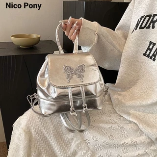 Ba lô nữ Nico Pony Túi xách thời trang mới
