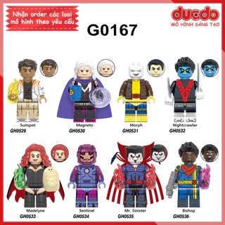 Minifigures các siêu anh hùng dị nhân X Men - Đồ Chơi Lắp Ghép Xếp Hình Mini Mô hình X-Men XMen Magneto G0167