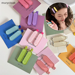 Mur # 2 Chiếc Mini Jelly Màu Kẹp Tóc Cho Nữ Màu Nhựa Mỏ Vịt Kẹp Tóc Bé Gái Thời Trang Mũ Trang Điểm Kẹp Tóc VN