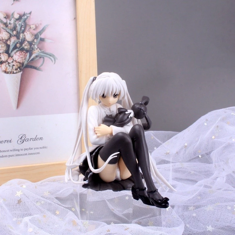 Yosuga no Sora Cupcake Trang Trí Đồ Chơi Mô Hình Kasugano Kimono Cô Gái Hình Anime 11CM Đáng Yêu PVC Nhân Vật Hành Động