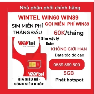 👉️Sim 4G ITEL MAY 77 Wintel 89P Không Giới Hạn data tốc độ cao, sim đã có gói cước 1 tháng