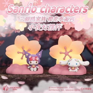 Đèn hoa anh đào Sanrio Trang trí phòng ngủ Kuromi Chiếu sáng xung quanh