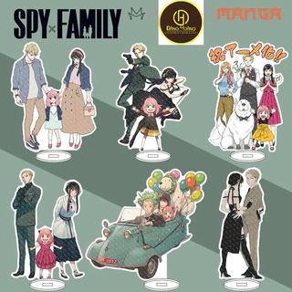 Mô hình standee tượng nhân vật Spy X Family Ver 2 Gia đình điệp viên Anya Loid Yor Forger Chimera_ĐH