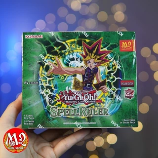 Hộp thẻ bài Yugioh Spell Ruler Booster Box - 25th Anniversary Edition - SRL - Nhập khẩu Anh Quốc UK