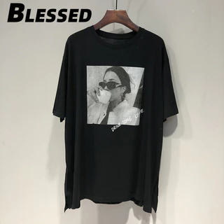 Blessed áo phông áo thun nữ croptop baby tee Vintage Trendy hàn quốc Casual WTX2440IEI 19Z240507