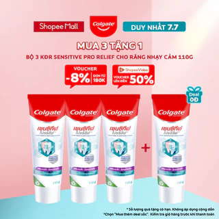 Bộ 3 Kem đánh răng Colgate ngăn ê buốt Sensitive Pro Relief cho răng nhạy cảm 110g