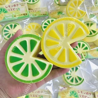 Sugar Squishy Lemon Shaped Gummies Slow Rebound Pinch Giải Nén Thông Hơi Đồ Chơi Squishy Giải Nén