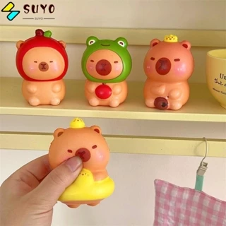 Suyo Giải Nén Pinching Capybara, Đồ Chơi Capybara Bóp PU Mềm, Món Quà Vui Nhộn Dễ Thương Phục Hồi Chậm Hoạt Hình Pinching Và Giải Nén Đồ Chơi