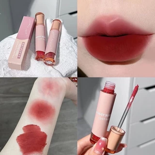 Toot Dodo Brown Lip Gloss Matte Lâu trôi Không dễ phai Son môi nóng chống nước