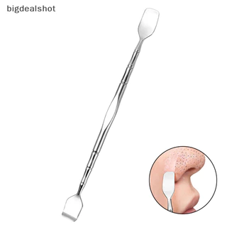 Bigdealshot Hai Đầu Thép Không Gỉ Chuyên Nghiệp Tẩy Mụn Đầu Đen Blemish Extractor Tool Pimple Comedone Removal Cho Mặt BBS