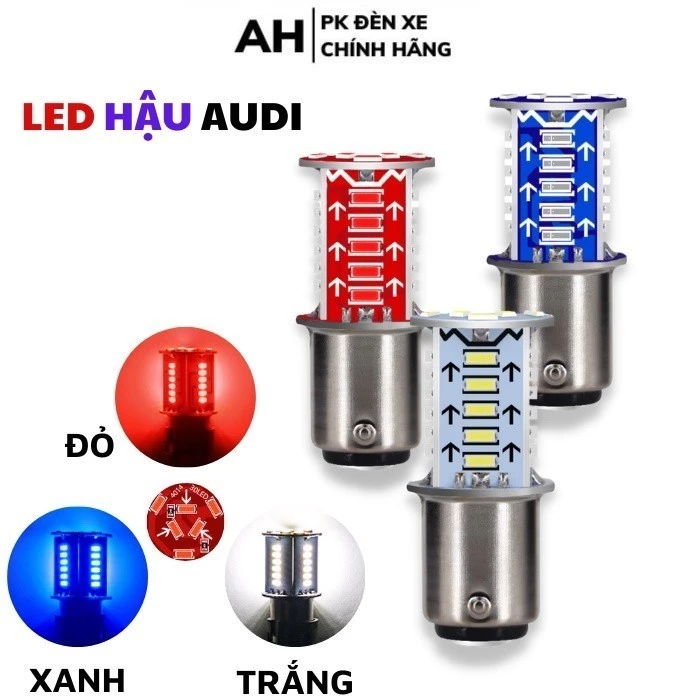 Đèn Hậu Nháy Audi Chớp Đuổi gắn wave, sirius, ex135, winner v1