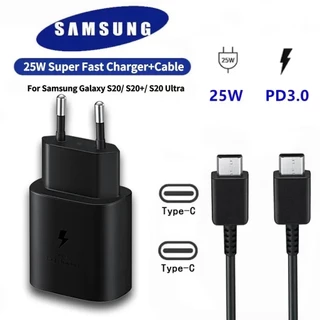 Bộ Sạc Siêu Nhanh 25W Dành Cho Samsung Galaxy Note10/ Note10Plus - QuickCharge 3.0 Chuẩn TypeC