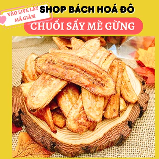 150gr Chuối Sấy Mè Gừng Giòn Tan Shop đô sg 