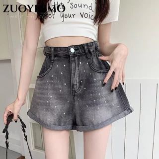 ZUOYINMO quần ống rộng Quần Túi Hộp Fashion Thời trang Korean Popular WFK2451PTM 22Z240528