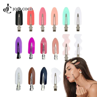 Jojo COCO 1 Cái Kẹp Tóc Liền Mạch Bên Nổ Barrette Trang Điểm Rửa Mặt Phụ Kiện