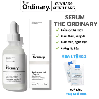 [HOT] Serum The Ordinary Niacinamide 10% + Zinc 1% giúp giảm mụn giảm thâm, se khít lỗ chân lông