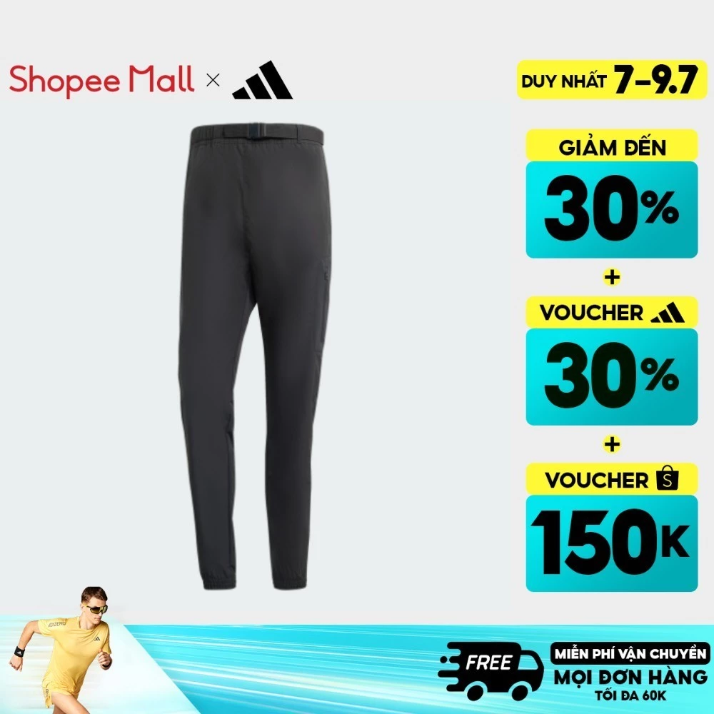 [7-9.7-VOUCHER 30%]adidas Phong cách sống Quần Túi Hộp Utility Nam Đen IR9442