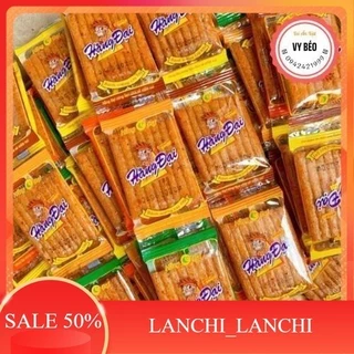 Combo 30 gói Snack Sườn Dê Hằng Đại Vị Tuổi Thơ Siêu Cay, Đồ Ăn Vặt Cổng Trường, Đồ Vặt Tuổi Thơ