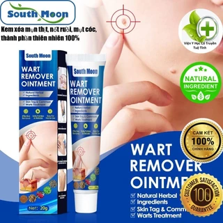 Kem South Moon Tẩy Nốt Ruồi, Xóa Tàn Nhang, Teo Mụn Thịt, Rụng Mụn Cóc, Dưỡng Da, Làm Trắng Da, Herbal Cream Care 100%