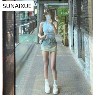 SUNAIXUE váy Chân váy thời trang váy nữ Cute Fashion phổ biến Minimalist WSQ2440RSQ 16Z240418