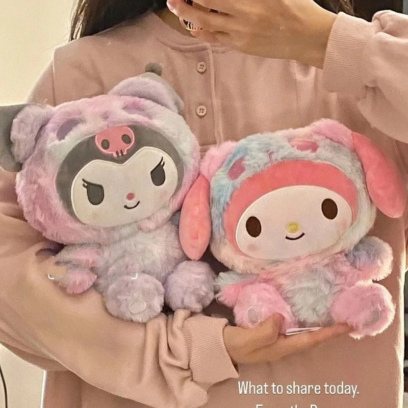 25cm Sanrio Hello Kitty Đồ Chơi Kawaii Mymelody Kuromi Cinnamoroll Sang Trọng Thú Nhồi Bông Mềm Búp Bê Sang Trọng Gối Trẻ Em Quà Tặng Sinh Nhật