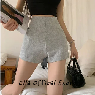 Ella Store quần short nữ quần đùi nữ jean casual High-quality trendy Durable WDK2440BLN 19Z240507