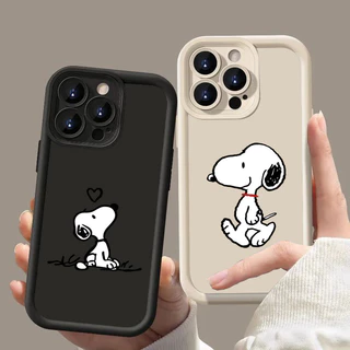 Ốp điện thoại Cho Samsung Galaxy S23 S24 S21 S22 Plus Ultra S23 FE S21 FE S20 FE Hoạt Hình Dễ Thương Chó Snoopy Ốp điện thoại Silicon Chống Sốc