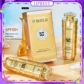 ♕ Omayln Spf 50+ Kem Chống Nắng Làm Trắng Da Ngăn Ngừa Thuộc Da Uv Bảo Vệ Cách Ly Dưỡng Ẩm Làm Mới Kem Chống Nắng Ngoài Trời Lâu Dài Chăm Sóc Mặt 50g UPBEST