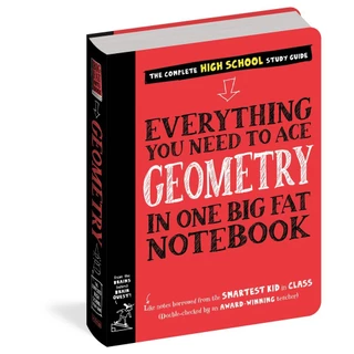 Sách - Everything You Need To Ace Geometry - Sổ Tay Hình Học ( Phiên bản tiếng anh, Lớp 8 - 12 )