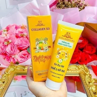 Sữa rửa mặt COLLAGEN X3 mỹ phẩm Đông Anh